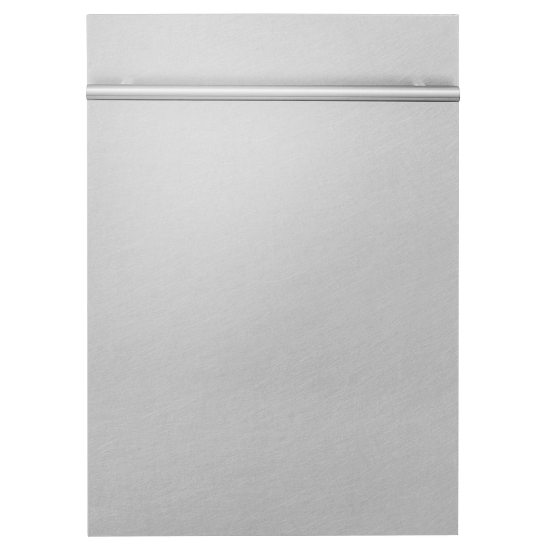 ZLINE 18 in. Top Control Dishwasher in DuraSnow® Stainless Steel with Stainless Steel Tub, DW-SN-18