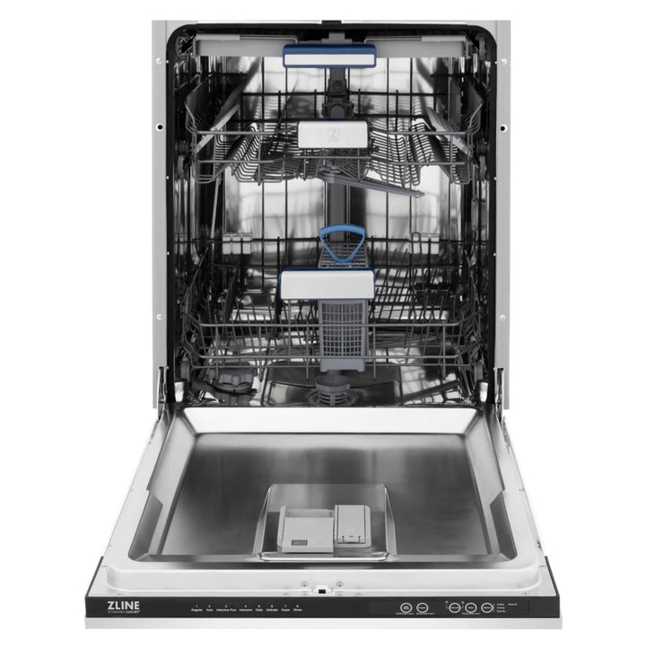 ZLINE Tallac Series 18" and 24" 3rd Rack Tall Tub Built-In Dishwashers (DWV Series)