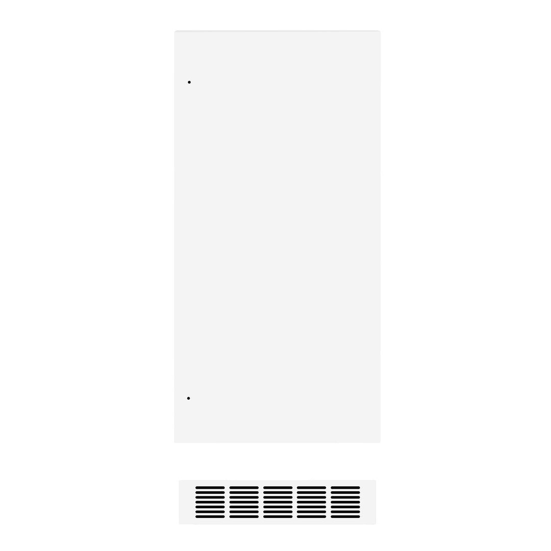 ZLINE 15 In. Touchstone Ice Maker Door Panel in White Matte (IPO-WM-15)