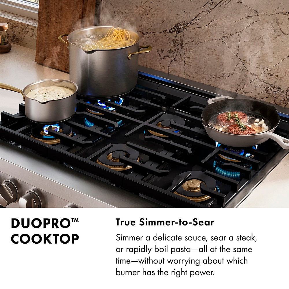 ZLINE 30 in. Classic Gas Rangetop with 4 Burner DuoPro™ Cooktop in Stainless Steel, Open Box-Excellent Condition