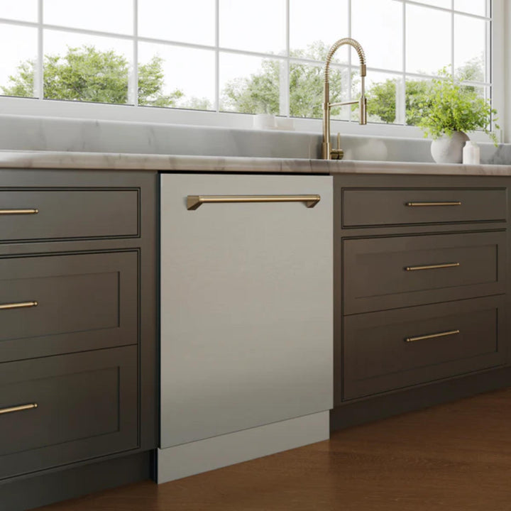 ZLINE Autograph Edition 24" Monument Series 3rd Rack Top Touch Control Tall Tub Dishwasher