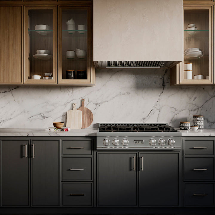 ZLINE 36 in. Classic Gas Rangetop with 6 Burner DuoPro™ Cooktop in Stainless Steel, Open Box-Excellent Condition