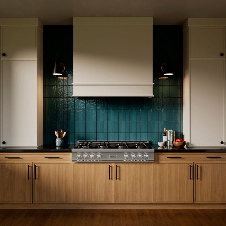 ZLINE 48 in. Classic Gas Rangetop with 8 Burner DuoPro™ Cooktop in Stainless Steel, Open Box-Excellent Condition