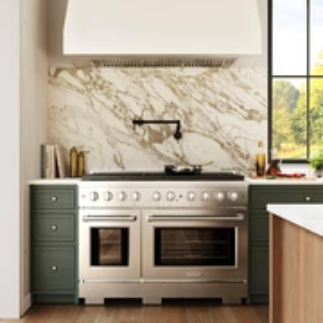ZLINE Autograph Edition 48" &amp; 36" Paramount Gas Ranges with  Cooktop and Dual Ovens in Stainless Steel