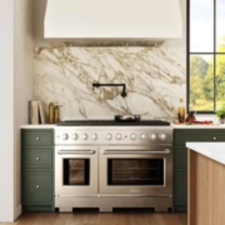 ZLINE Autograph Edition 48" &amp; 36" Paramount Gas Ranges with  Cooktop and Dual Ovens in Stainless Steel