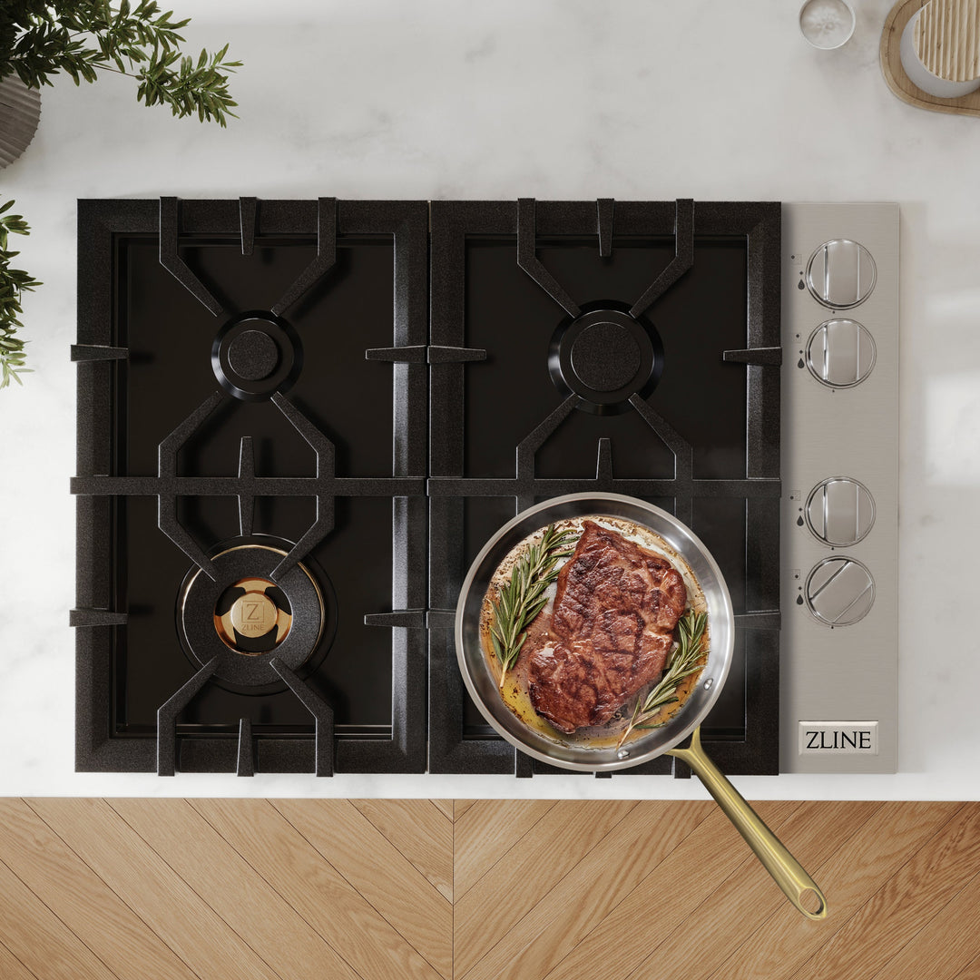 ZLINE 10-Piece Non-Toxic Stainless Steel Cookware Set