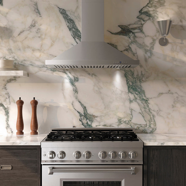 ZLINE 36 in. Convertible Vent Wall Mount Range Hood in Stainless Steel (KB-36)