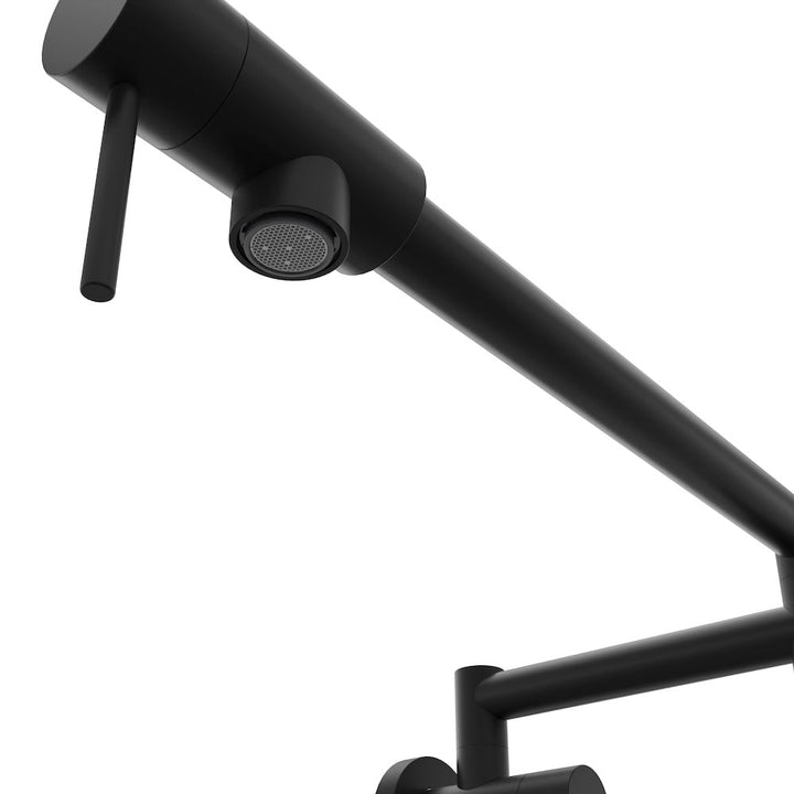 ZLINE Autograph Edition Gemini Pot Filler in Matte Black (GEM-FPF-MB)