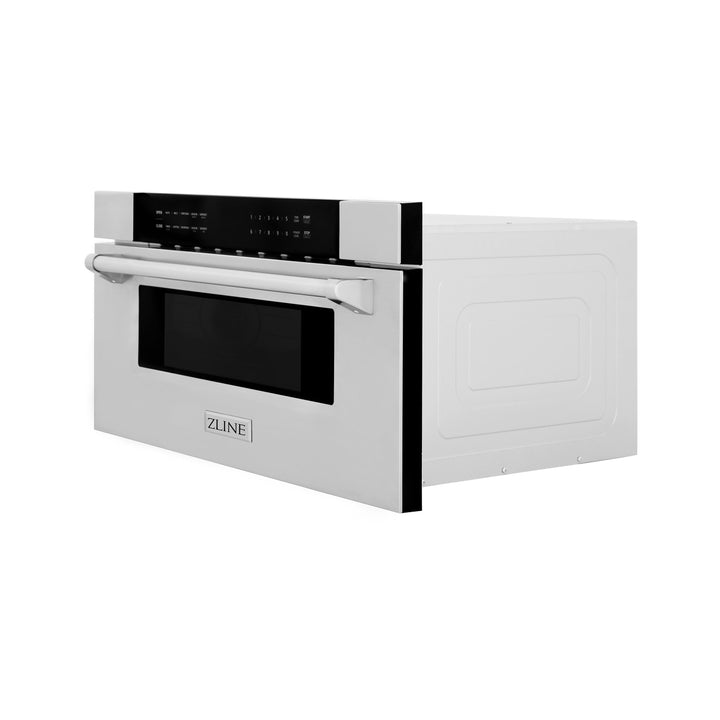 ZLINE 30 in .1.2 cu. ft. Built-In Microwave Drawer in Stainless Steel, Open Box-Excellent Condition