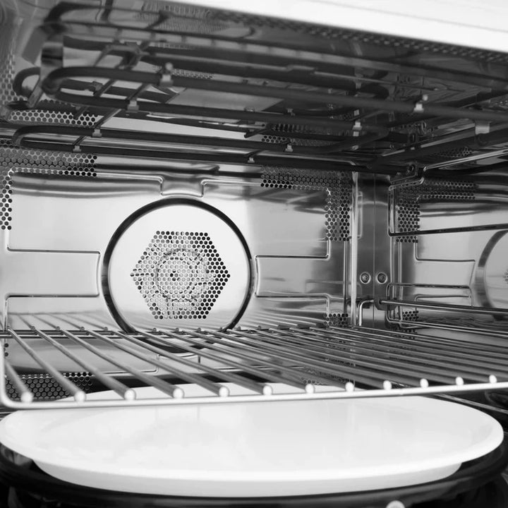 ZLINE 30” Built-in Convection Microwave Oven in Stainless Steel &amp; Gold Accents 1.6 cu ft.