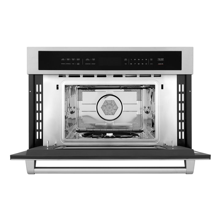 ZLINE 30" Built-in Convection Microwave Oven in Stainless Steel with Speed and Sensor Cooking
