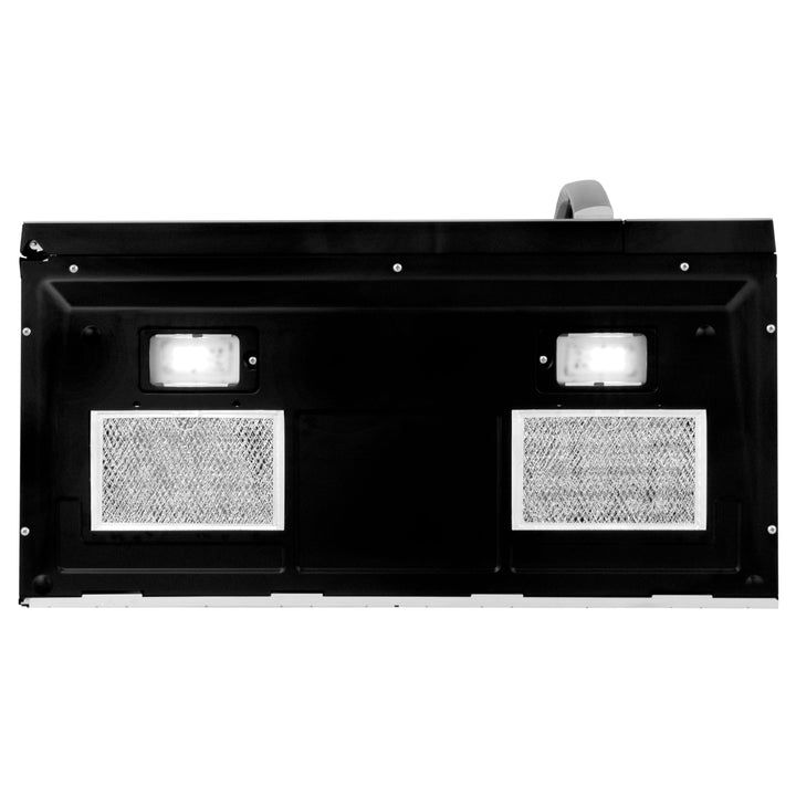 ZLINE 30 in. 1.5 cu. ft. Over-The-Range Convection Microwave Oven in Stainless Steel with Modern Handle and Sensor Cooking, Open Box-Excellent Condition