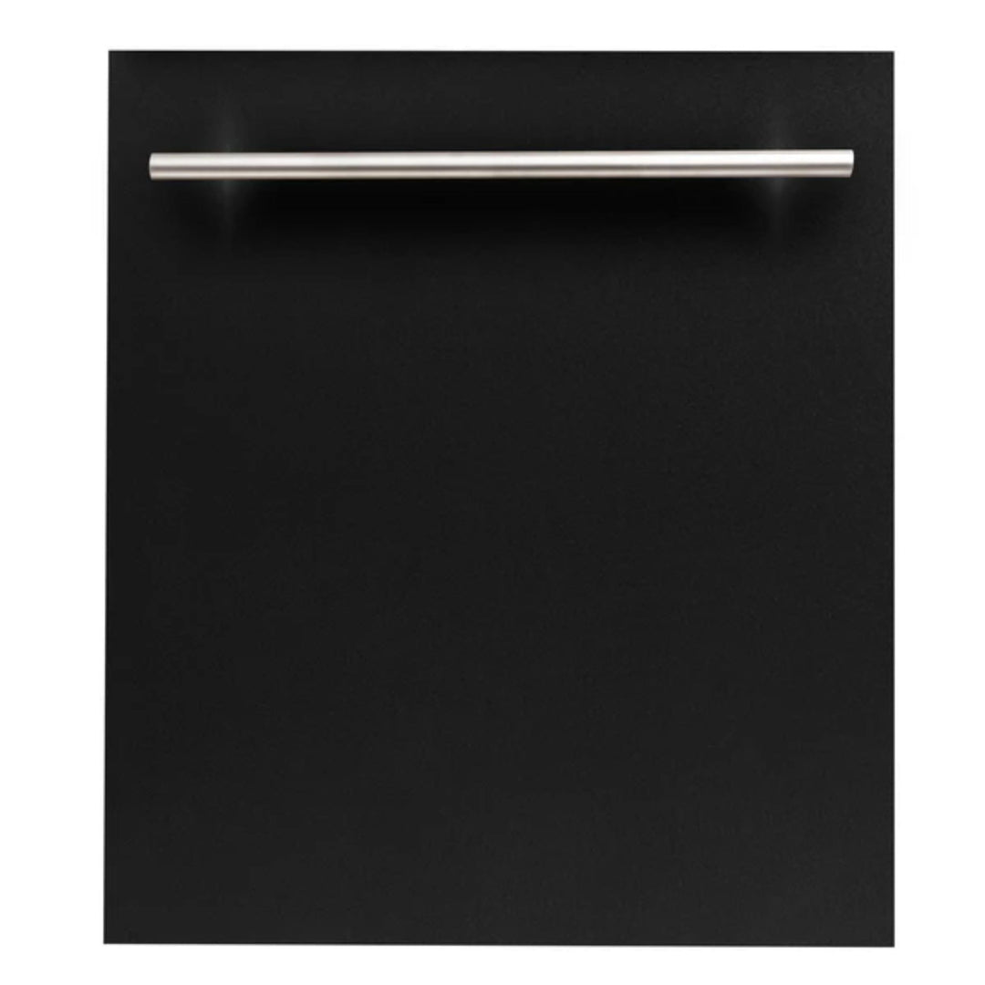 ZLINE 24-Inch Top Control Built-In Dishwasher with Stainless Steel Panel &amp; Tub in Multiple Colors With Modern Style Handle