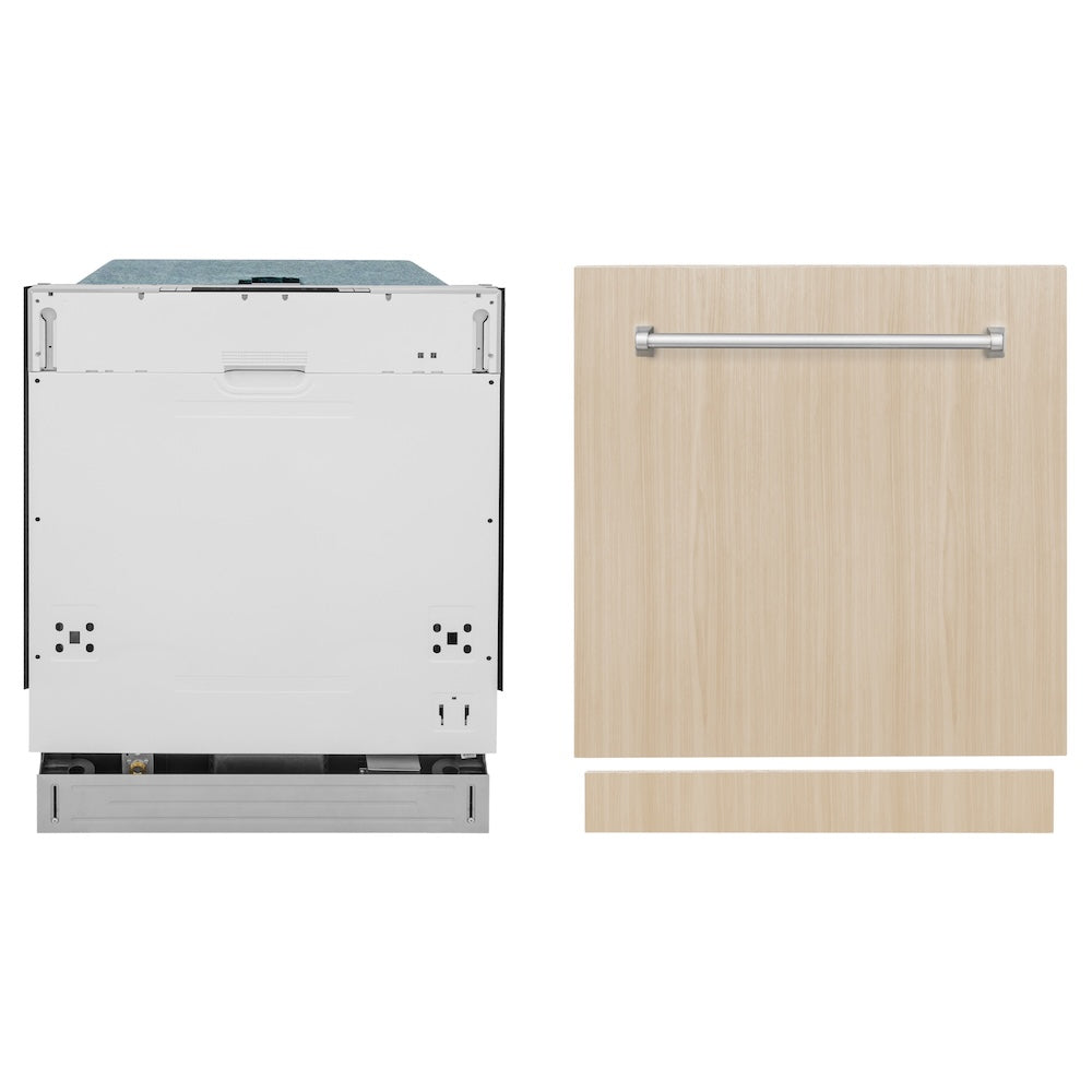 ZLINE 24 in. Panel Ready Top Control Built-In Dishwasher with Stainless Steel Tub, 52dBa, Open Box-Excellent Condition