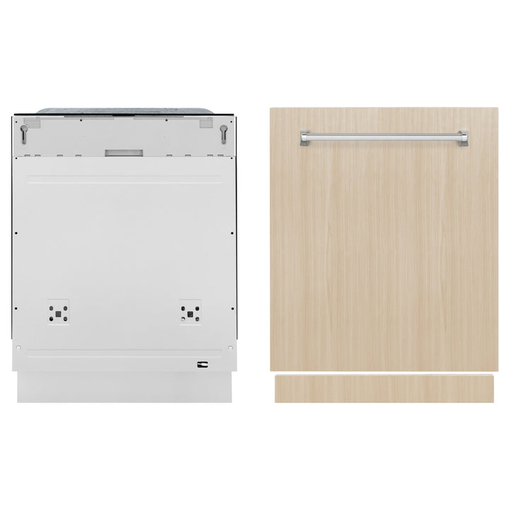 ZLINE 24" Monument Series 3rd Rack Top Touch Control Dishwasher in Stainless Steel with Stainless Steel Tub