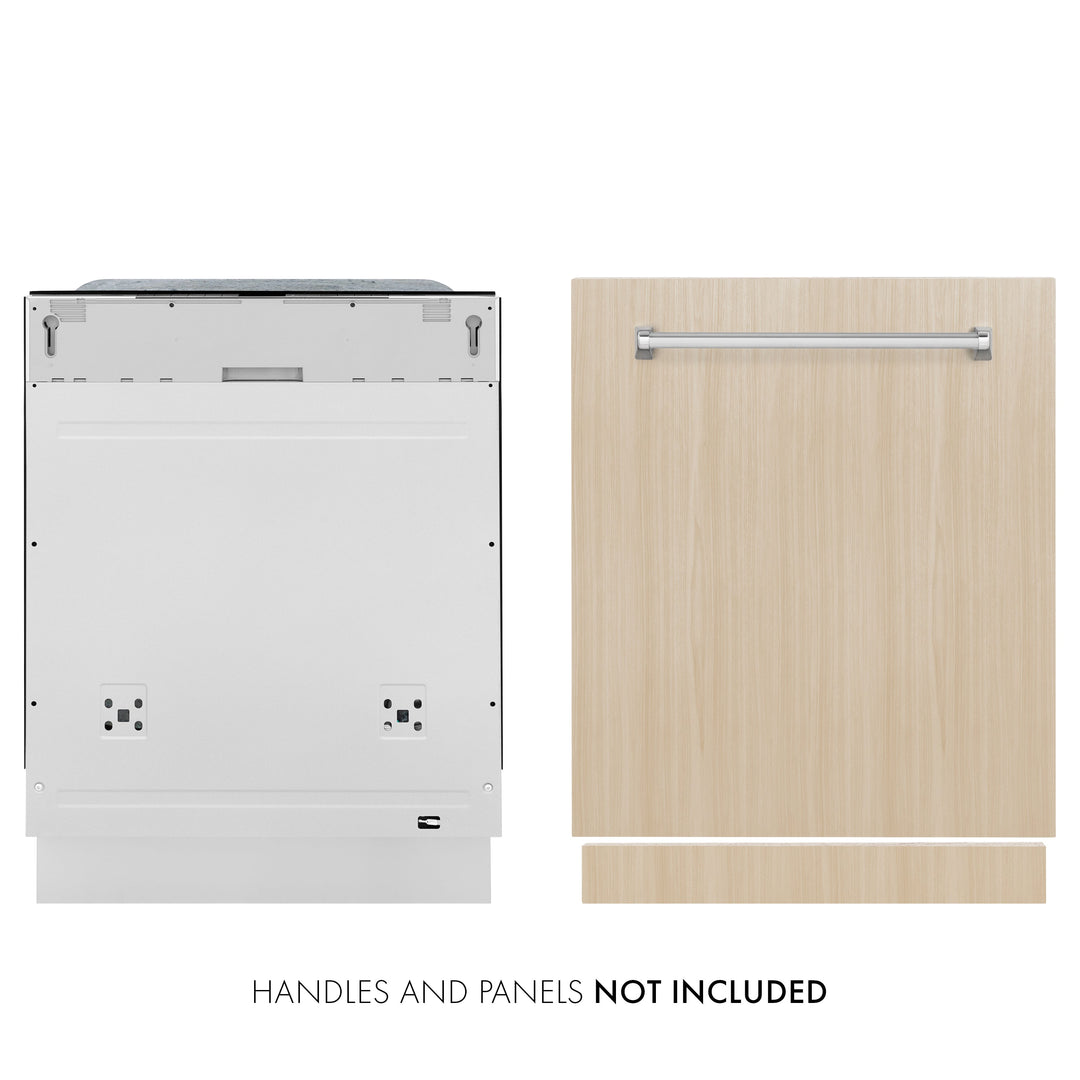 ZLINE 24 in. Monument Series 3rd Rack Top Touch Control Dishwasher with Stainless Steel Tub, 45dBa, Open Box-Excellent Condition