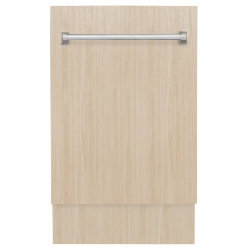 ZLINE 18 in. Tallac Series 3rd Rack Top Control Built-In Dishwasher with Stainless Steel Tub, 51dBa, Open Box-Excellent Condition