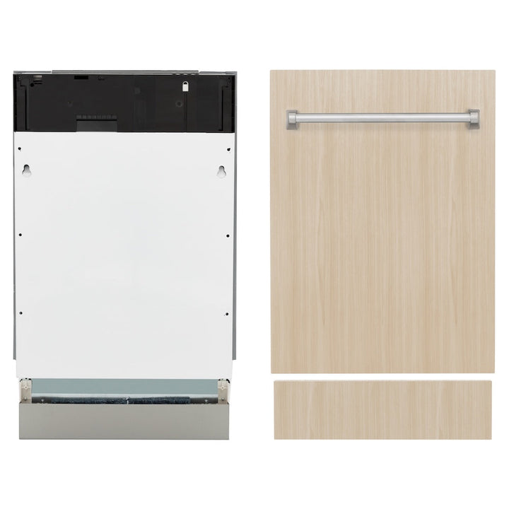 ZLINE 18 in. Tallac Series 3rd Rack Top Control Built-In Dishwasher with Stainless Steel Tub, 51dBa, Open Box-Excellent Condition