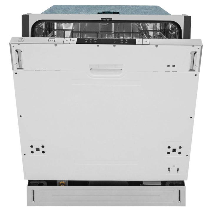 ZLINE 24 in. Top Control Dishwasher in Custom Panel Ready with Stainless Steel Tub, DW7713-24