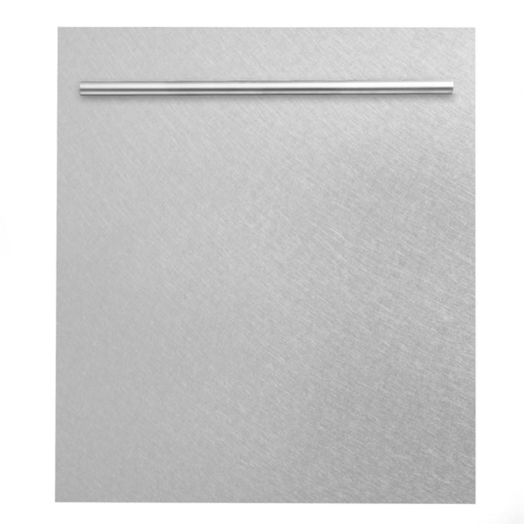 ZLINE 24-Inch Top Control Built-In Dishwasher with Stainless Steel Panel &amp; Tub in Multiple Colors With Modern Style Handle