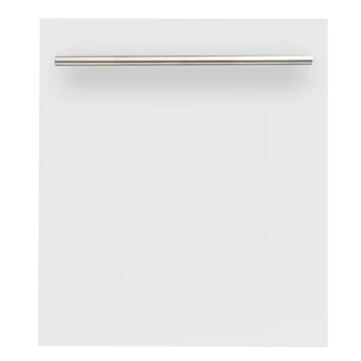 ZLINE 24-Inch Top Control Built-In Dishwasher with Stainless Steel Panel &amp; Tub in Multiple Colors With Modern Style Handle
