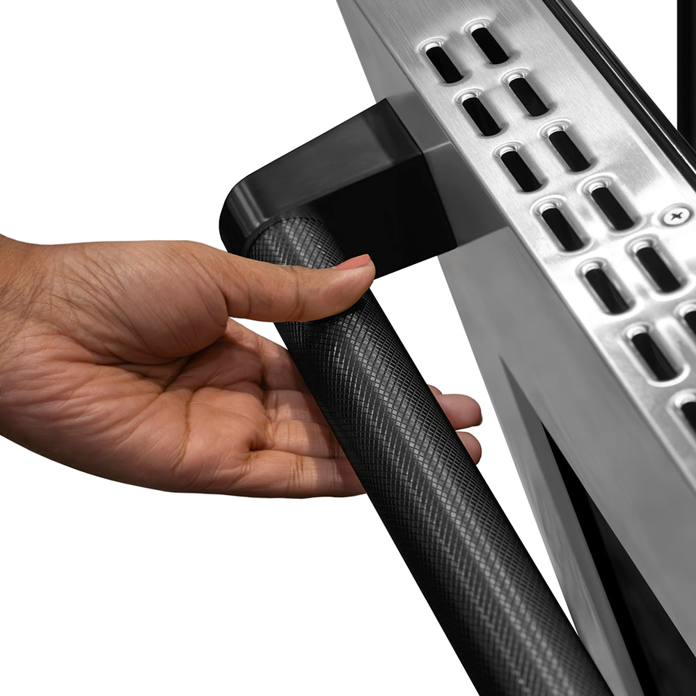ZLINE 48 in. Helix Handles (Set of 2) for Paramount and Select Ranges in Black Stainless Steel (SGZ-054-K-BS-48)