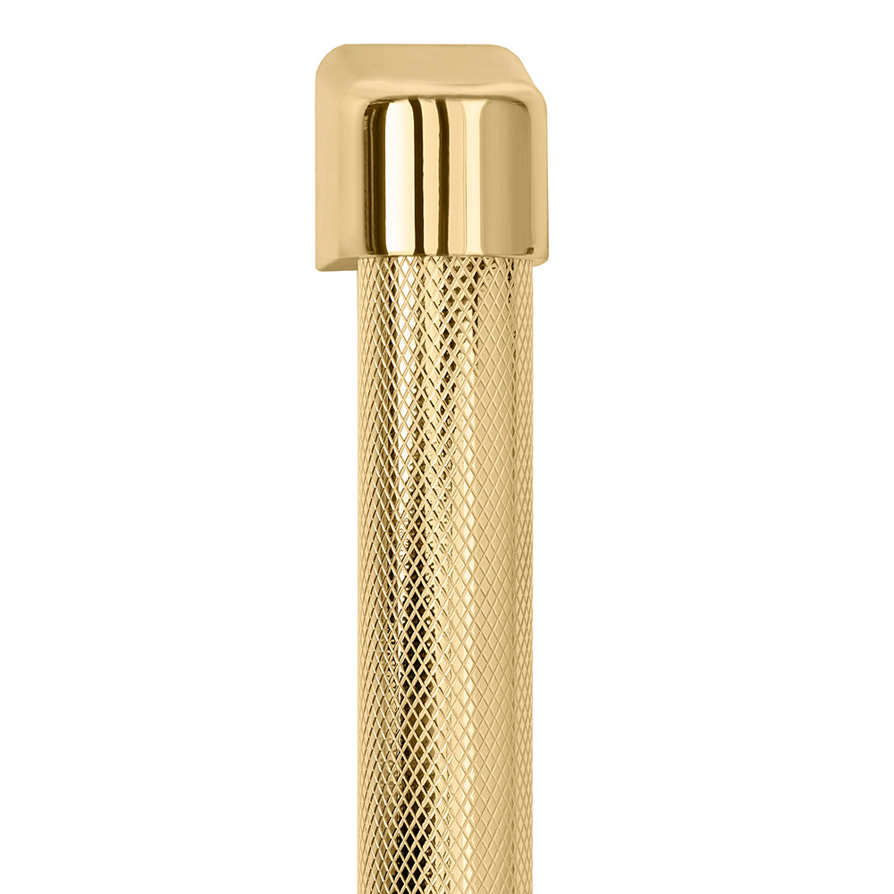 ZLINE Autograph Edition 18 in. Helix Handle (Set of 1) for Paramount and Select Ranges in Polished Gold (SGZ-054C-K-G)