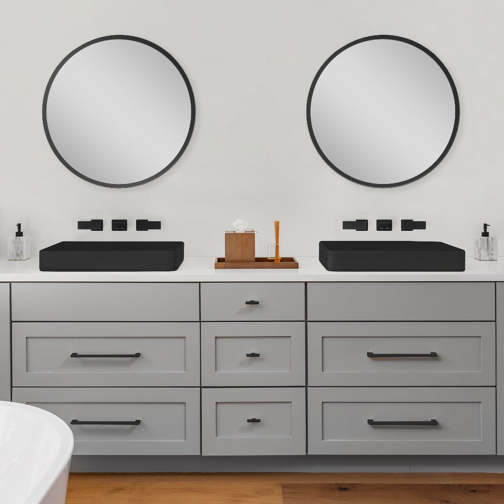 ZLINE Autograph Edition Bliss Wall Mount Bath Faucet in Matte Black (BLS-BFW-MB)
