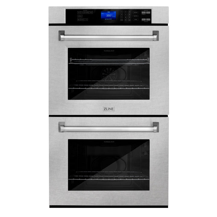 ZLINE 30” Professional Double Wall Oven In DuraSnow Stainless Steel