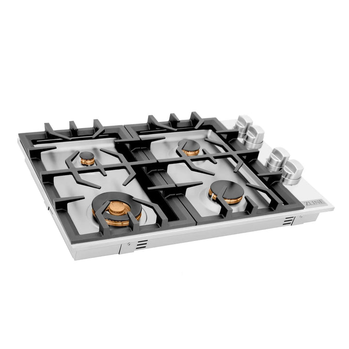 ZLINE Gas Cooktops with Brass Burners – 30" &amp; 36"