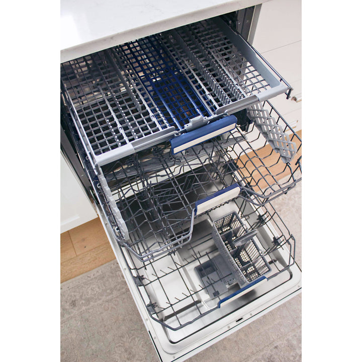 ZLINE 24" Tallac Series 3rd Rack Tall Tub Dishwasher in Custom Panel Ready with Stainless Steel Tub