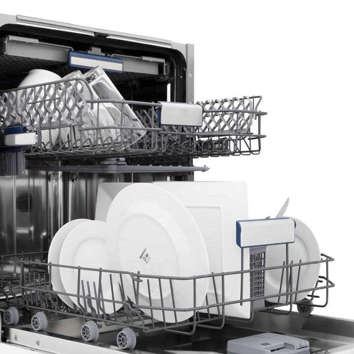 ZLINE 24" Tallac Series 3rd Rack Tall Tub Dishwasher in Stainless Steel, 51dBa