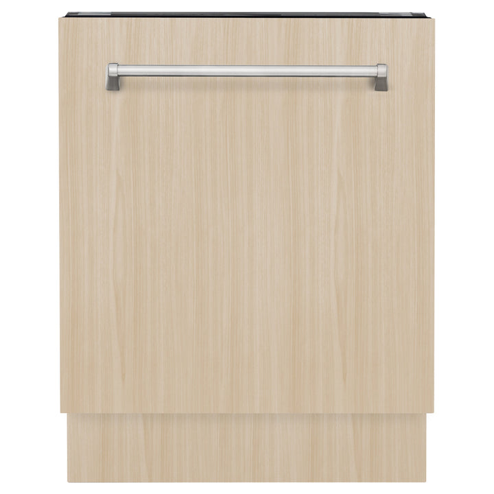 ZLINE 24" Tallac Series 3rd Rack Tall Tub Dishwasher in Custom Panel Ready with Stainless Steel Tub
