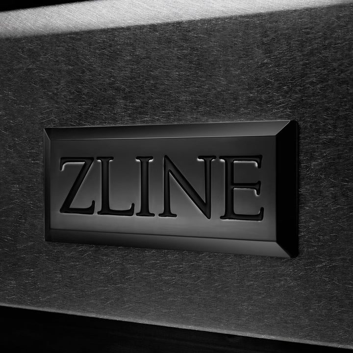 ZLINE 30 in. 4.2 cu. ft. Paramount Dual Fuel Range with 4 Burner DuoPro™ Cooktop and Electric Convection Oven in Black Satin Stainless Steel (PSDRBS-30)