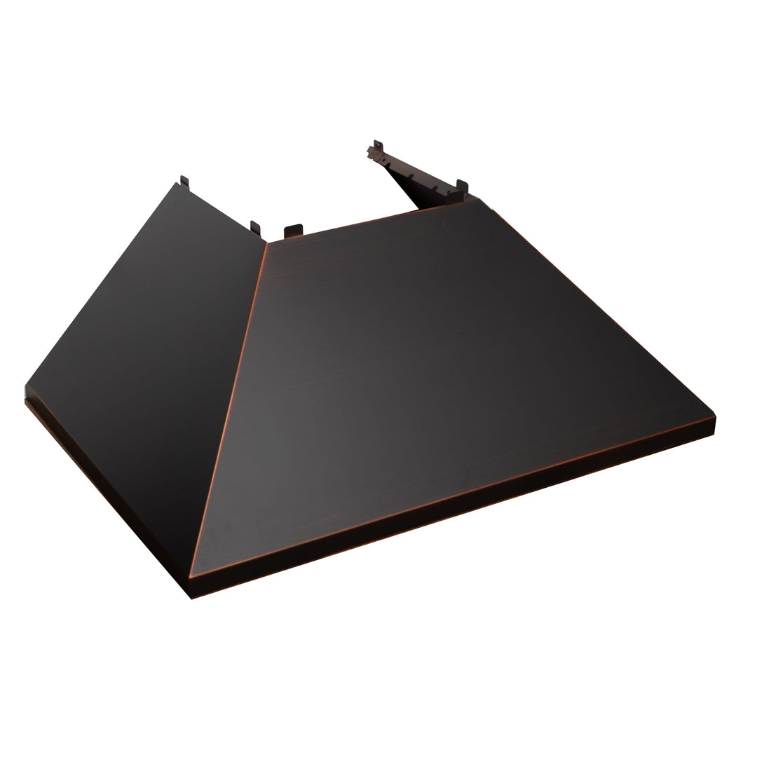30" Ducted Fingerprint Resistant Stainless Steel Range Hood with Oil Rubbed Bronze Shell (8654ORB-30)