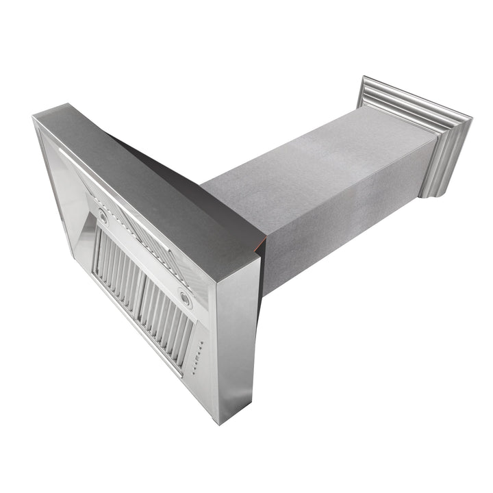 30" Ducted Fingerprint Resistant Stainless Steel Range Hood with Oil Rubbed Bronze Shell (8654ORB-30)