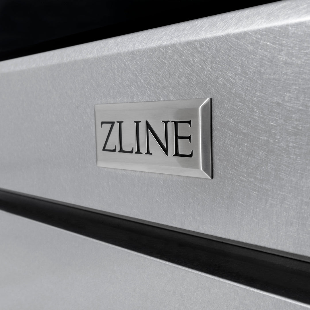 ZLINE 36 in. 5.2 cu. ft. Paramount Dual Fuel Range with 6 Burner Gas Cooktop and Electric Convection Oven in Satin Stainless Steel, Open Box-Excellent Condition
