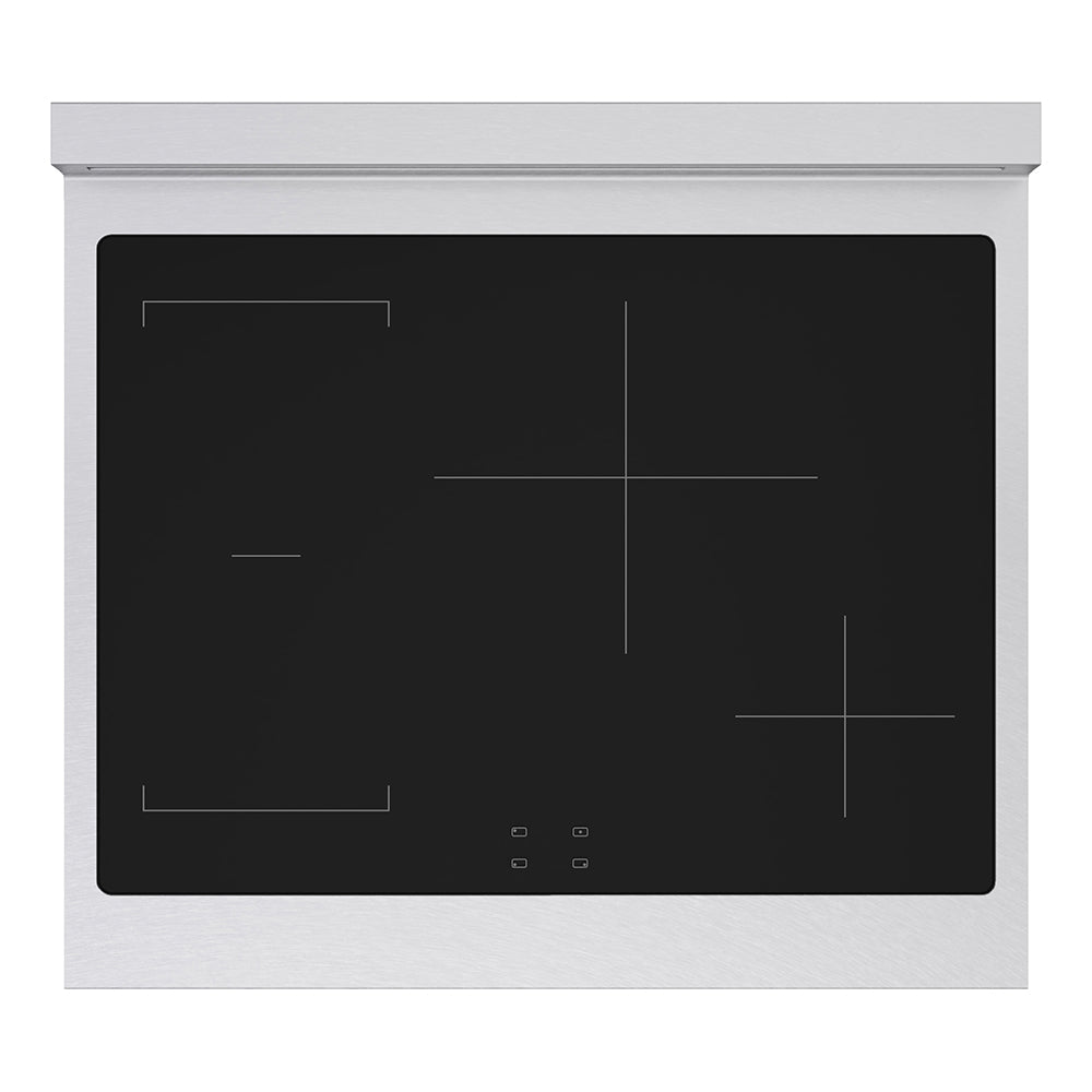 ZLINE 30 in. 4.2 cu. ft. Paramount Induction Range with 4 Element Cooktop and Electric Convection Oven in Satin Stainless Steel (SINRS-30)