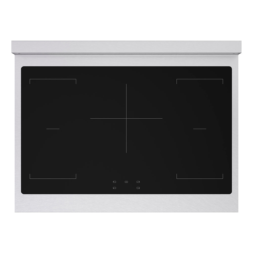 ZLINE 36 in. 5.2 cu. ft. Paramount Induction Range with 5 Element Cooktop and Electric Convection Oven in Satin Stainless Steel, Open Box-Excellent Condition