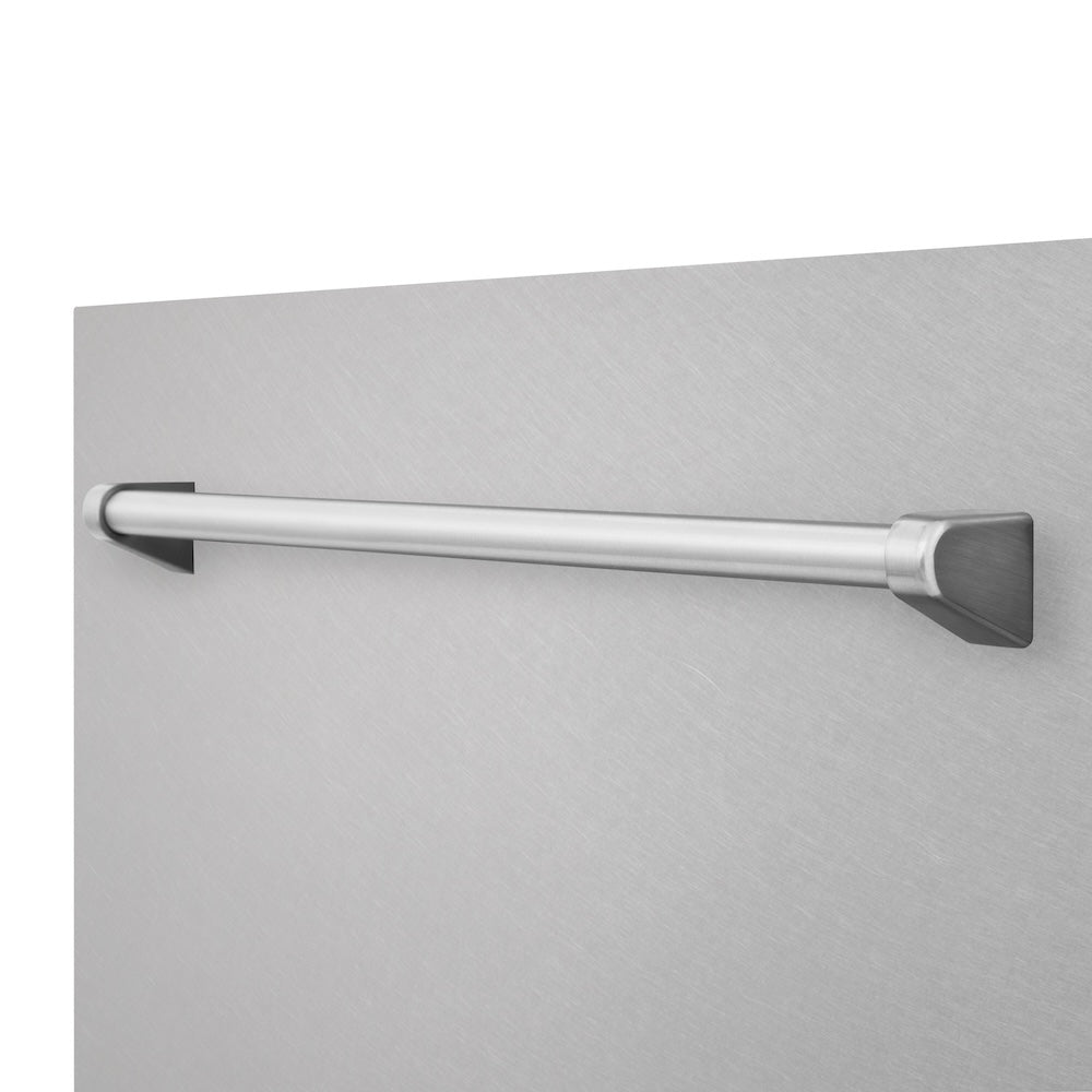 ZLINE 18 in. Tallac Series 3rd Rack Top Control Dishwasher with Satin Stainless Steel Panel and Stainless Steel Tub, 51dBa (DWV-SN-18)