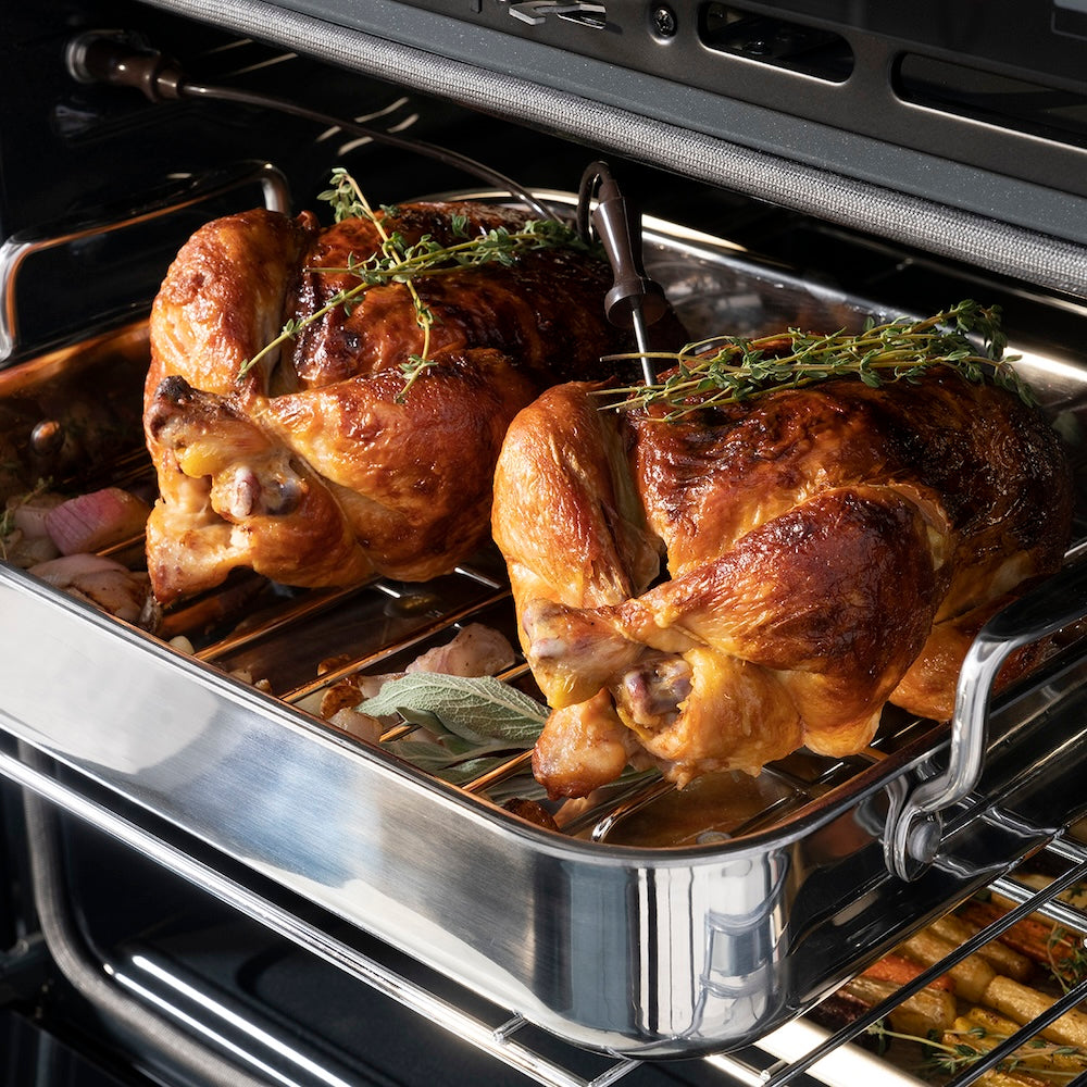 ZLINE 30 in. Professional True Convection Double Wall Oven with Air Fry and Self Clean in Satin Stainless Steel (WADS-30)