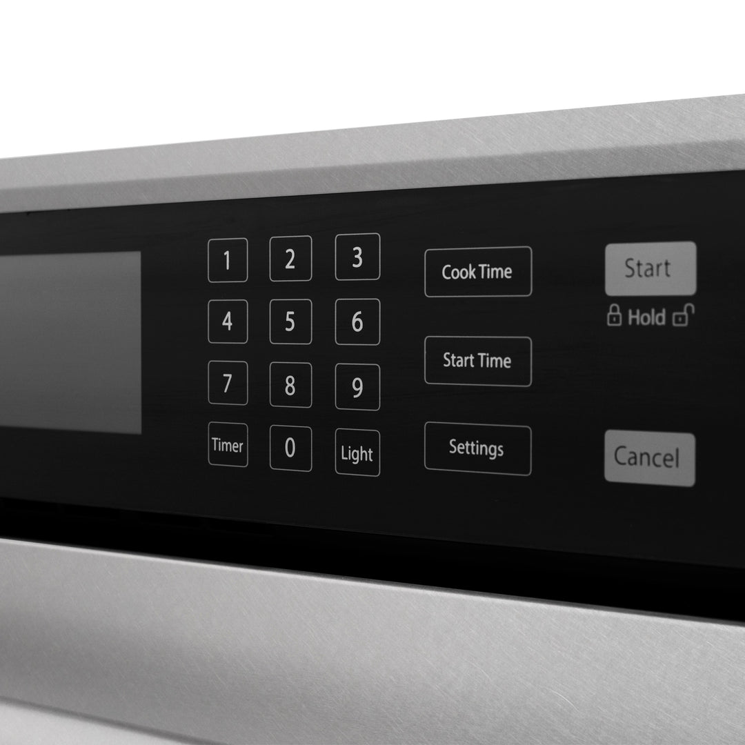 ZLINE 30 in. Professional True Convection Single Wall Oven with Air Fry and Self Clean in Satin Stainless Steel, Open Box-Excellent Condition