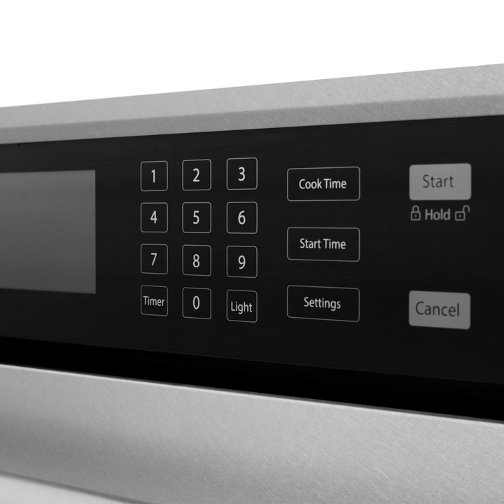 ZLINE 30 in. Professional True Convection Single Wall Oven with Air Fry and Self Clean in Satin Stainless Steel, Open Box-Excellent Condition