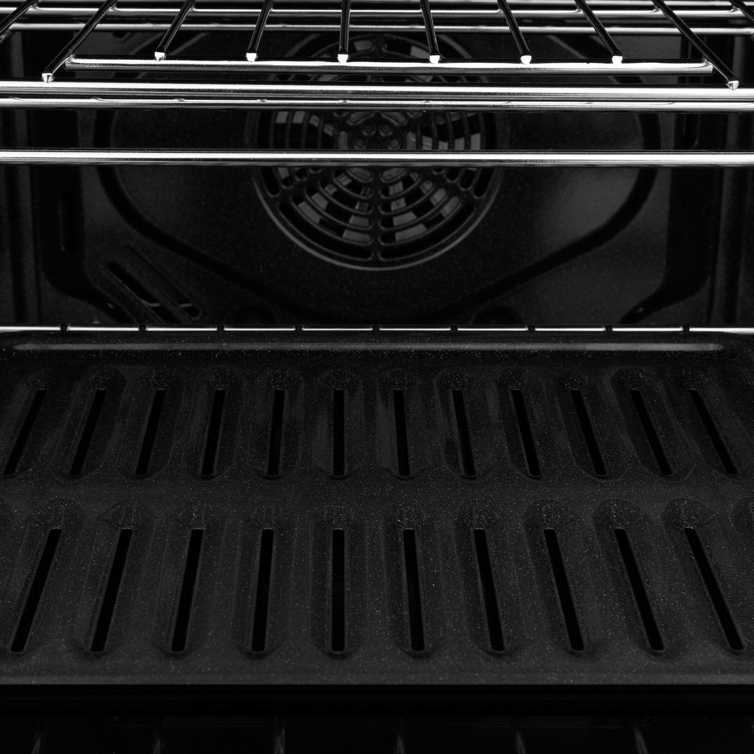 ZLINE 30 in. Professional True Convection Single Wall Oven with Air Fry and Self Clean in Satin Stainless Steel, Open Box-Excellent Condition