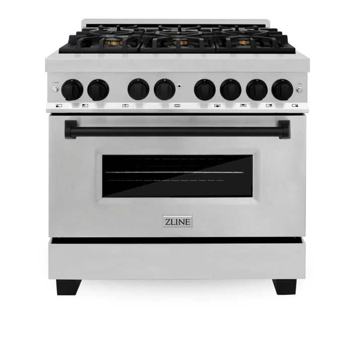 ZLINE Autograph Edition 24", 30", 36", &amp; 48" Legacy Dual Fuel Range with Champagne Bronze, Polished Gold nd Matte Black.