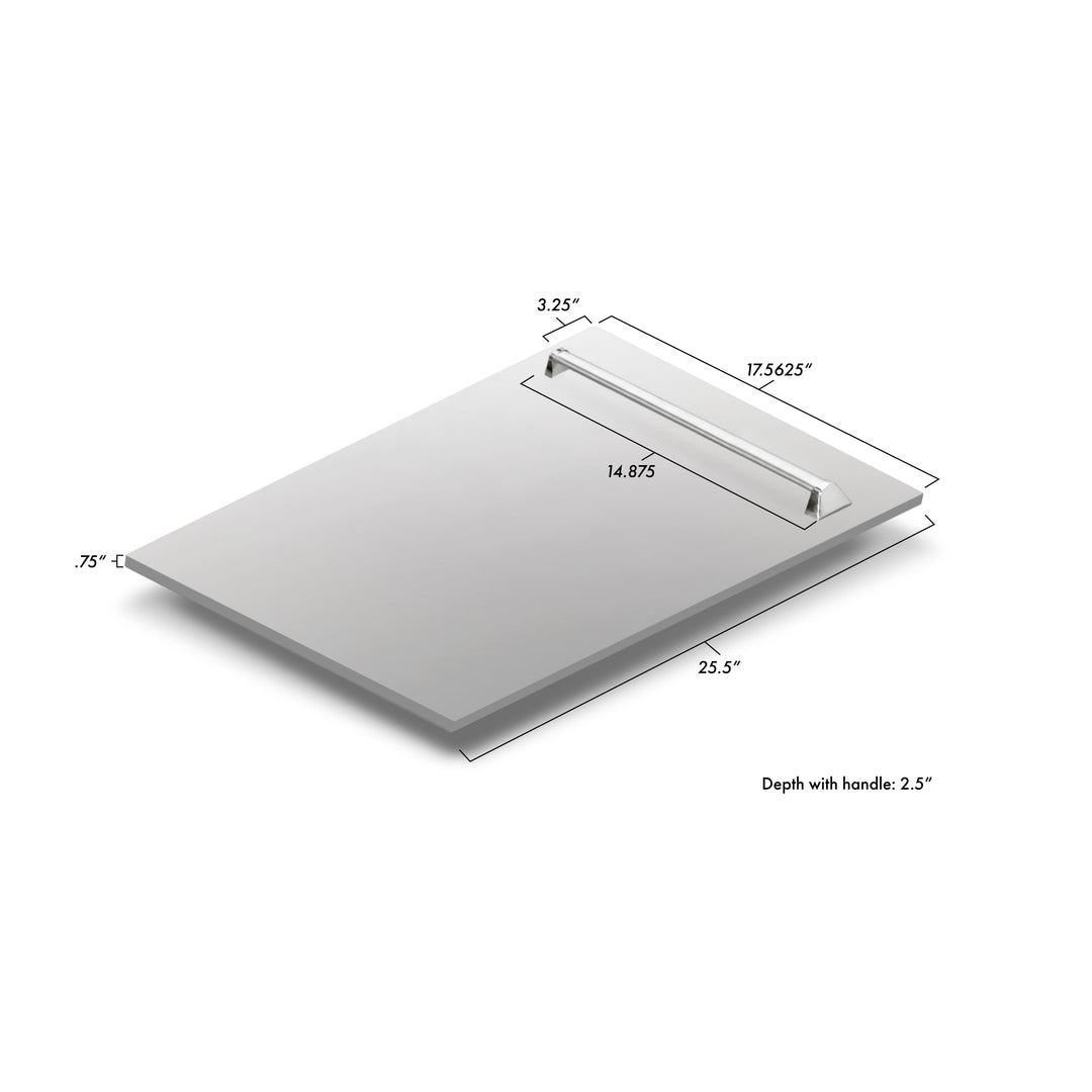 ZLINE 18" Tallac Dishwasher Panel in Stainless Steel with Traditional Handle (DPV-304-18)
