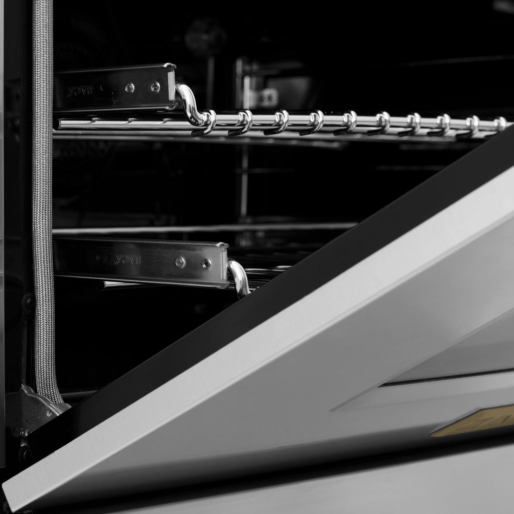ZLINE 36" 2 Piece Autograph Edition Stainless Steel Range &amp; Range Hood