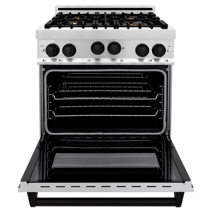 ZLINE 30" 2 Piece Autograph Edition Stainless Steel Range &amp; Range Hood