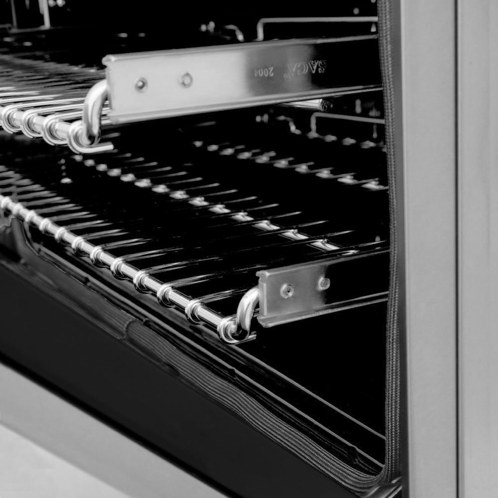 ZLINE 48 in. 6.0 cu. ft. Range with Natural Gas Stove and Natural Gas Oven in Stainless Steel, Open Box-Excellent Condition