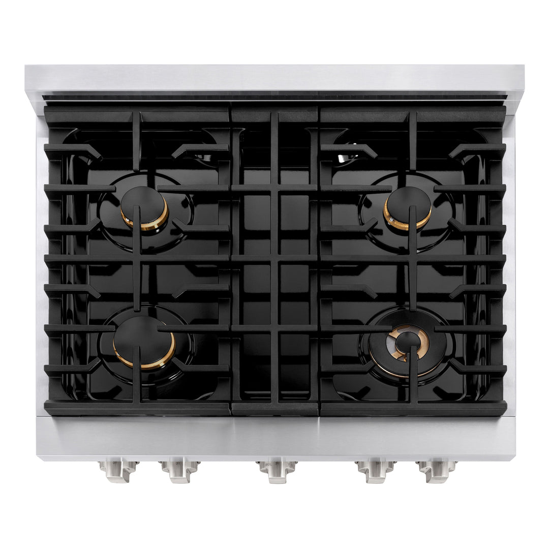 ZLINE 4 Brass Burners (BRASSBR-30)